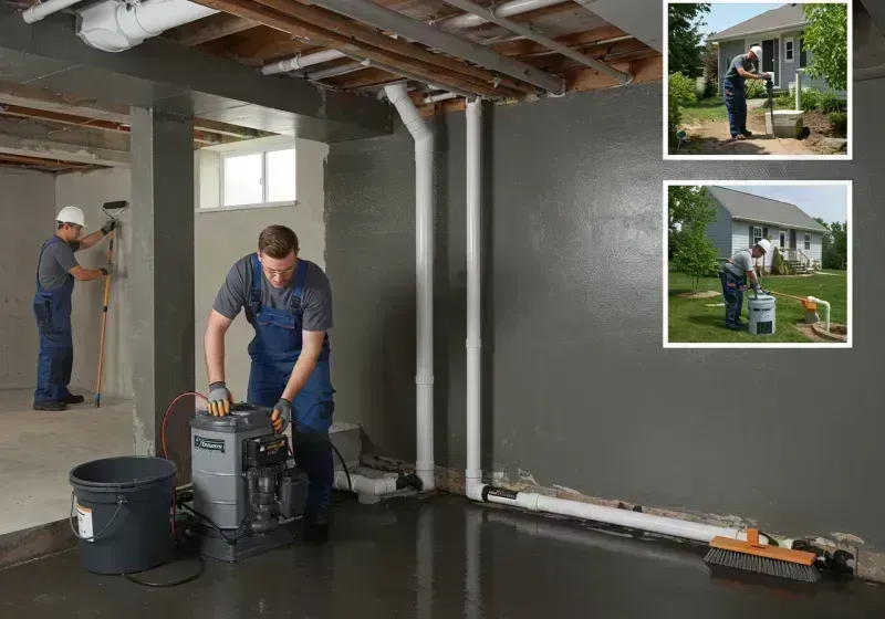 Basement Waterproofing and Flood Prevention process in Logan County, WV